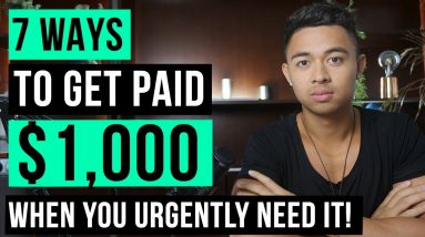 7 Ways to Make $1,000 Fast in 2022 (Make Money Online)