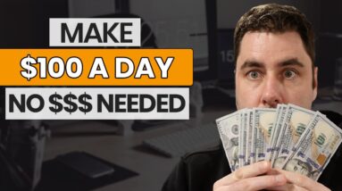 How To Make $100A DAY & Make Money Online For FREE With NO Website!