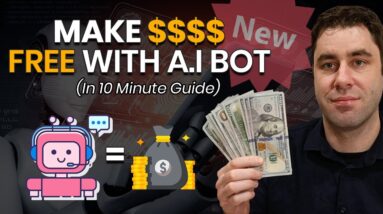 Make Money Online For FREE With A.I Bots As A Beginner In 2022 (Step by Step)