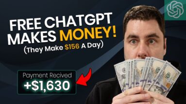 Easy Way To Make Money With ChatGPT For Beginners In 2024! ($156/Day)