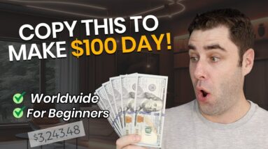 How To Make Money Online With No Experience As A Beginner 2024! ($100 A Day)