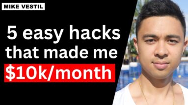 5 EASY HACKS To Make Money Online FAST In 2024 (My Formula)