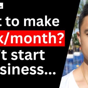 If you want to make $10k/month fast in 2024, don’t start a business.