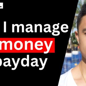 MILLIONAIRE EXPLAINS: How I manage my money on payday: Income, Expenses & Savings