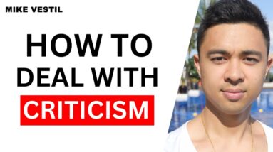 how to deal with criticism