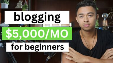 How To Start A Blog & Make Money From Day 1 (2024)