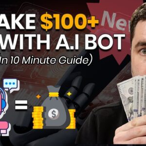 Easy Way To Make Money Online With A.I For Beginners In 2024! ($100/Day)