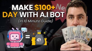 Easy Way To Make Money Online With A.I For Beginners In 2024! ($100/Day)