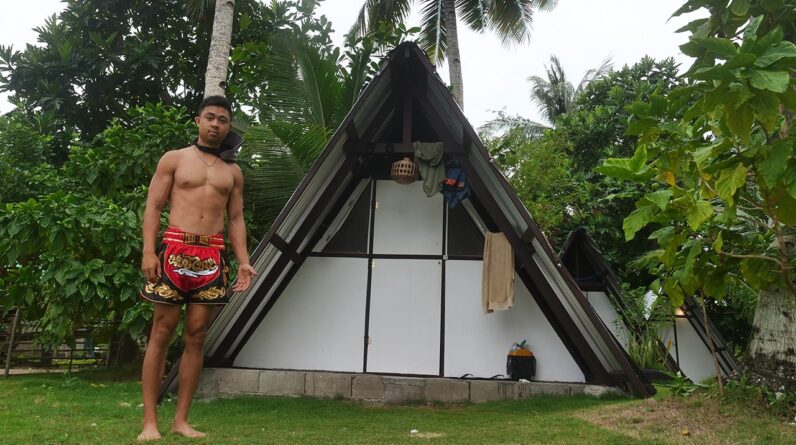 Filipino Millionaire Living Off-Grid on a Remote Island – 1 Week in a Small Cabin