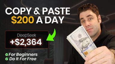 How To Earn $200/Day with DeepSeek For FREE (Make Money Online 2025)