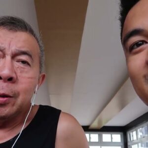 I'm a Filipino Millionaire. I spend most of my time training with my 72 year old dad